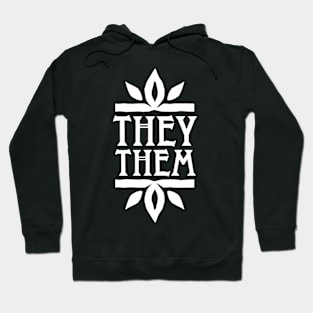 Witchy Gothic They Them Pronoun Hoodie